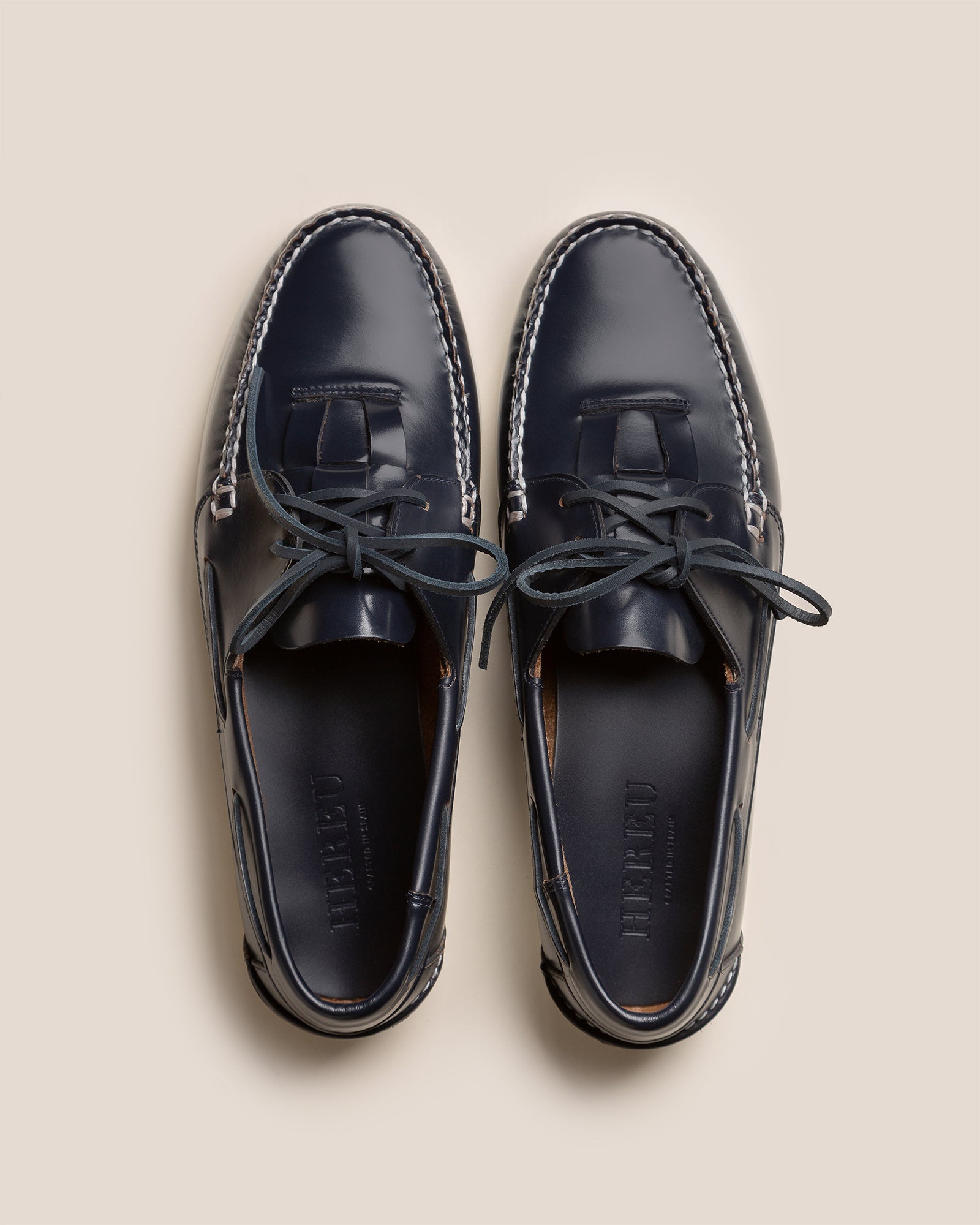 【HEREU】SALER BICOLOUR Lace-up Loafer SALER BICOLOUR - Lace-up Loafer – Hereu Studio