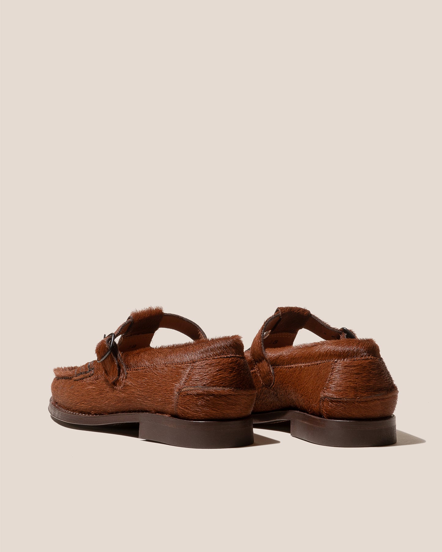 ALBER CALF HAIR - T-bar Loafer