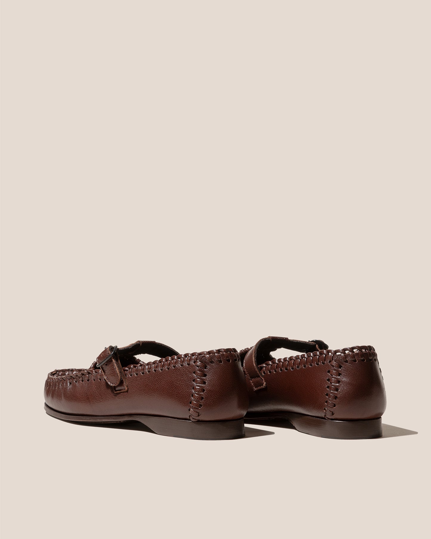 ALCOVER SUPPLE SHINY - Braided Seams T-bar Loafer