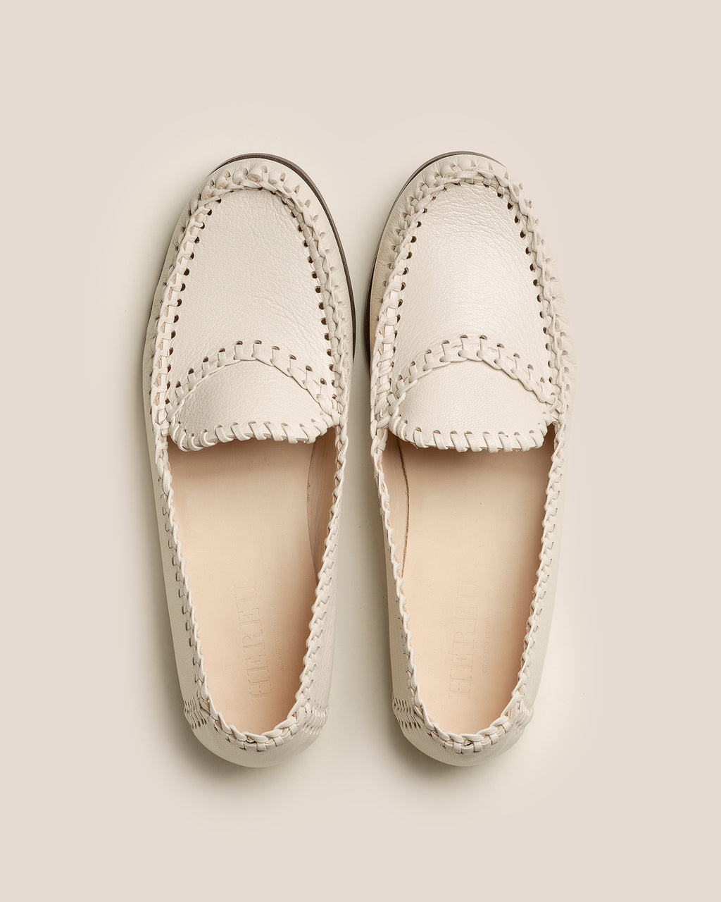 SASTRE SUPPLE SHINY - Braided Seam Slip-On Loafer