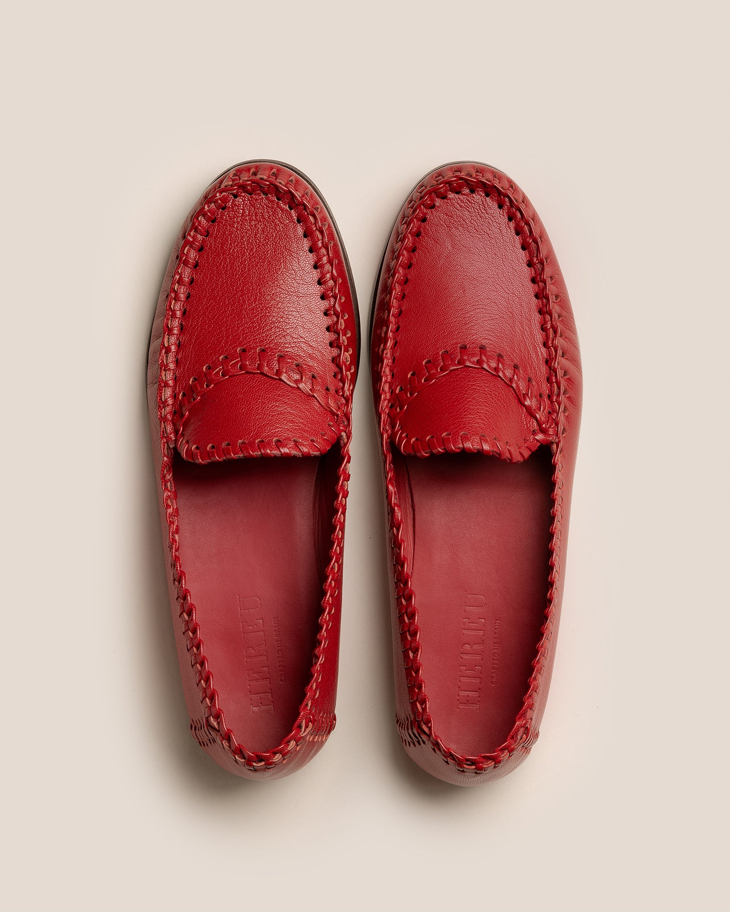 SASTRE SUPPLE SHINY - Braided Seam Pull-on Loafer