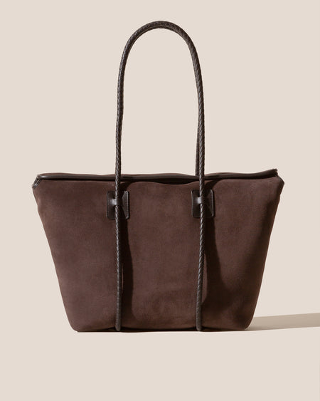FORNA TOTE SUEDE - Leather Framed Shoulder Bag
