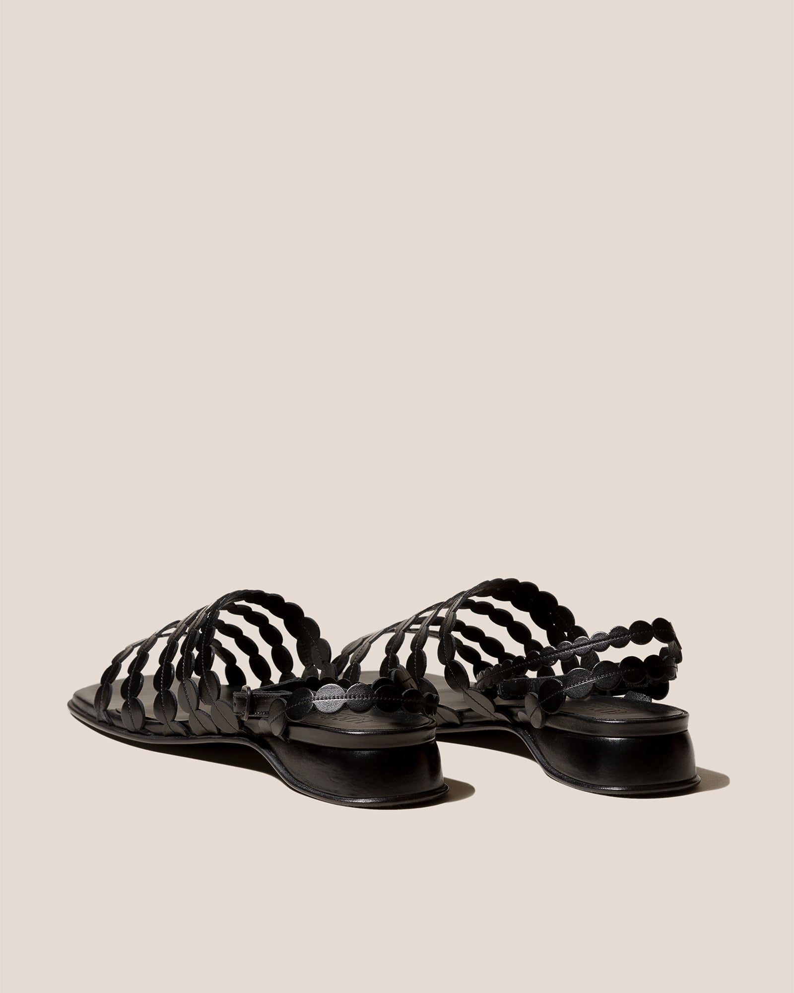 SAVINA - Circle Detail Strappy Sandal – Hereu Studio