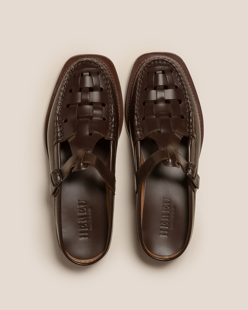 BONELL - Men's Woven T-bar Mule Loafer