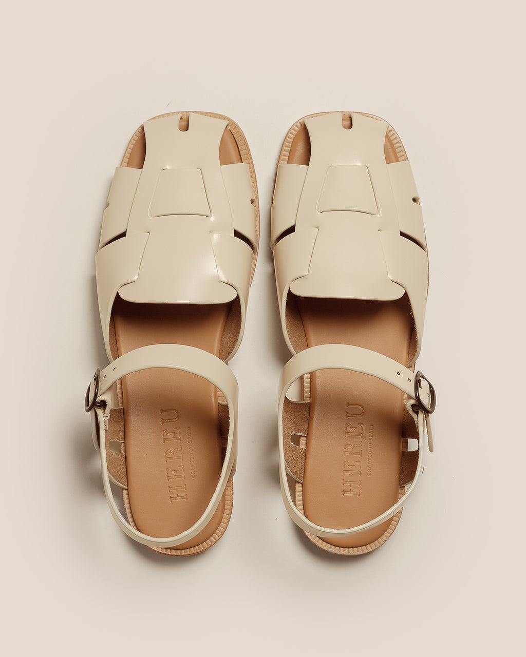 PEDRA - Squared Closed-Toe Fisherman Sandal