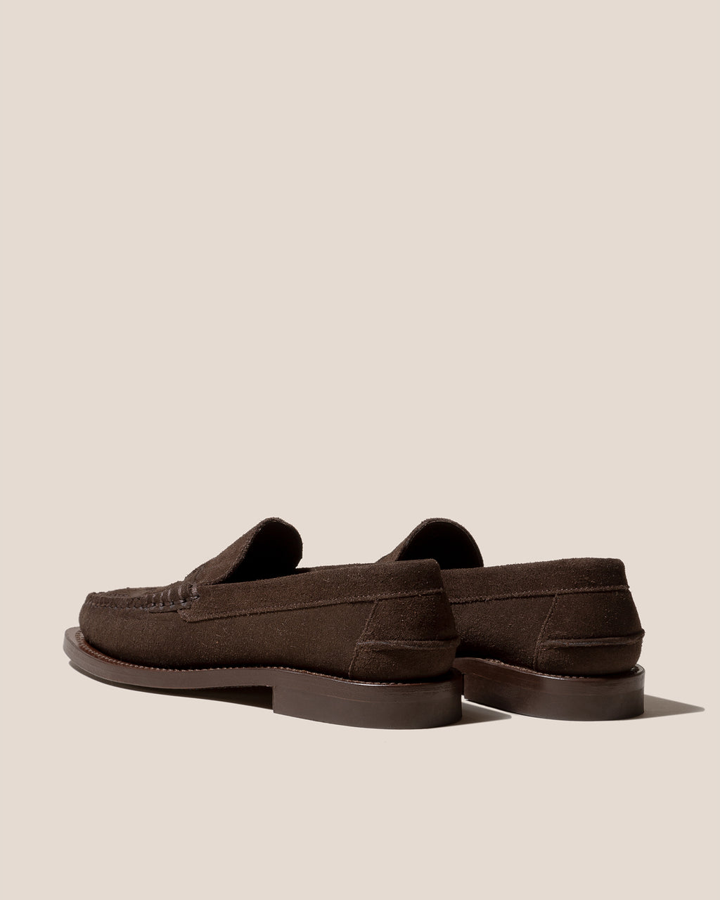 NOMBELA SUEDE - Interwoven Detail Slip-On Loafer