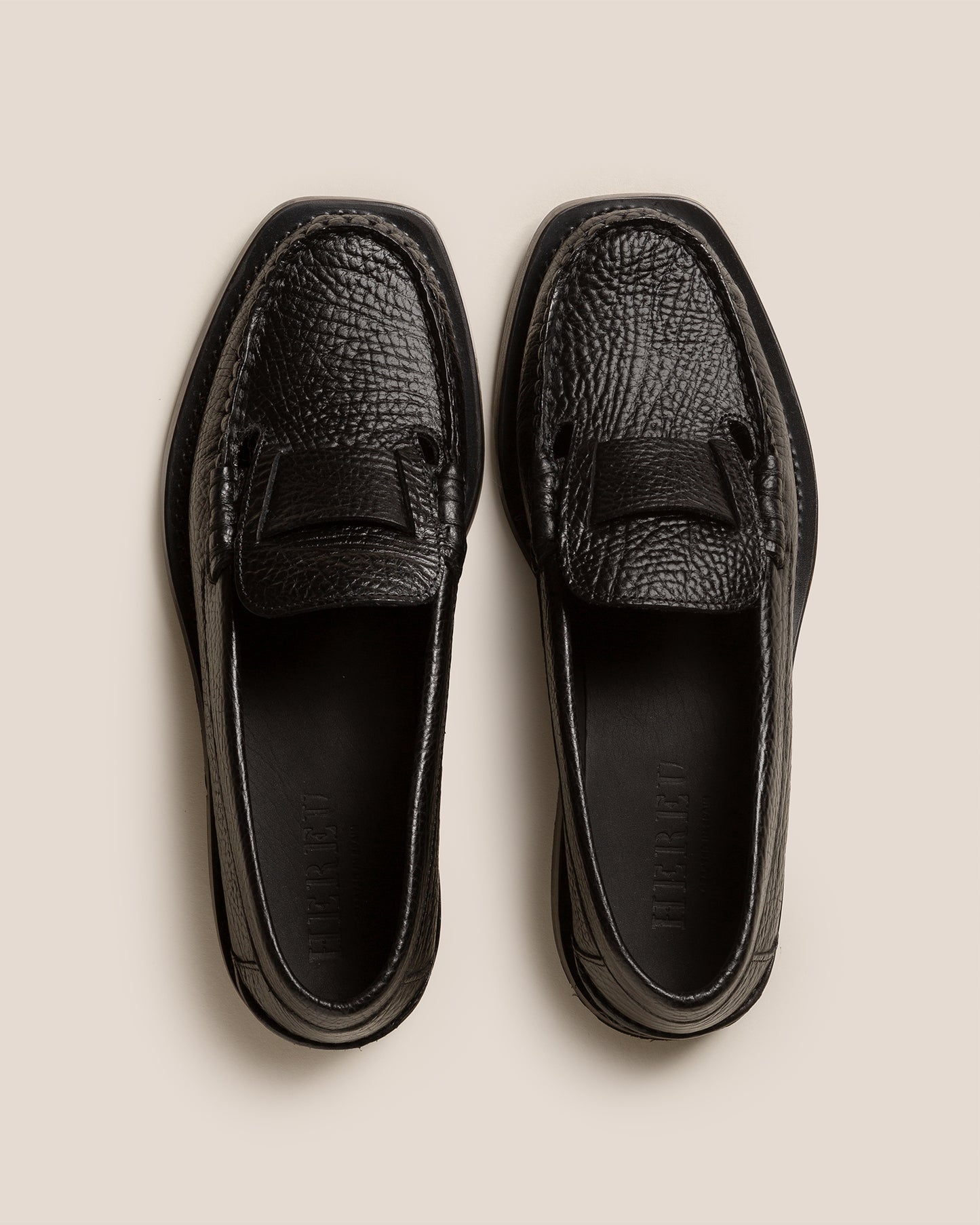 SINEU GRAINY - Men's Interlaced-detail Slip-on Loafer