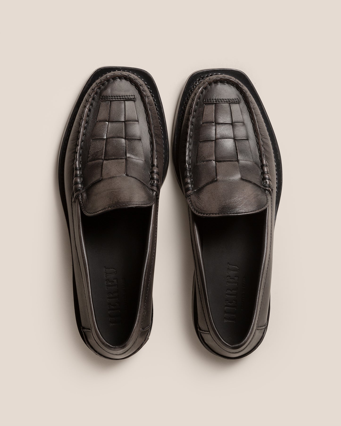 NOMBELA DUOTONE - Interwoven Detail Slip-on Loafer