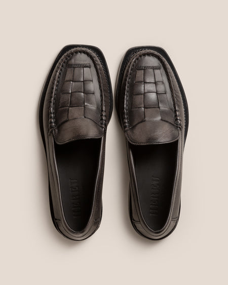 NOMBELA DUOTONE - Interwoven Detail Slip-on Loafer