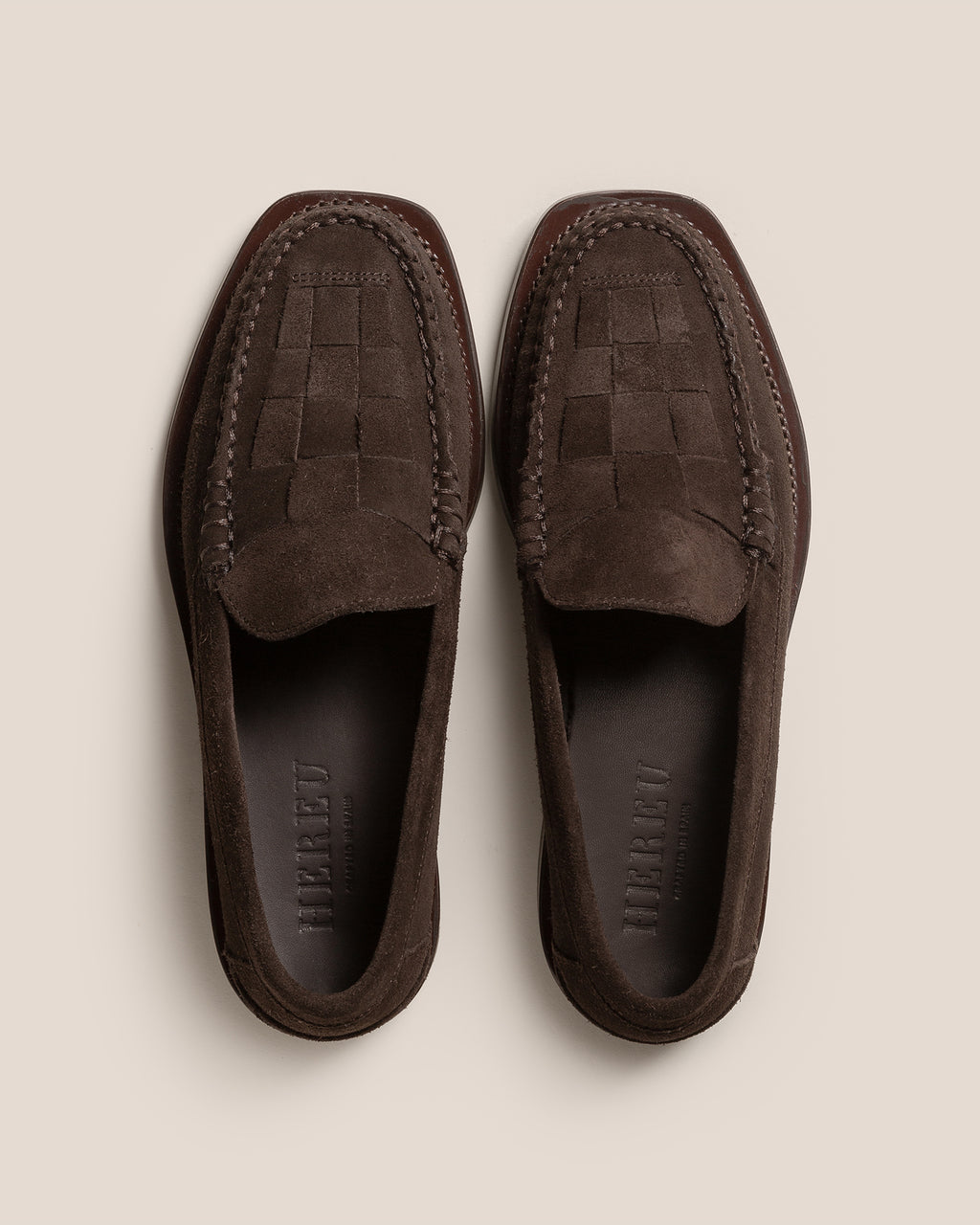 NOMBELA SUEDE - Men's Interwoven Detail Slip-On Loafer