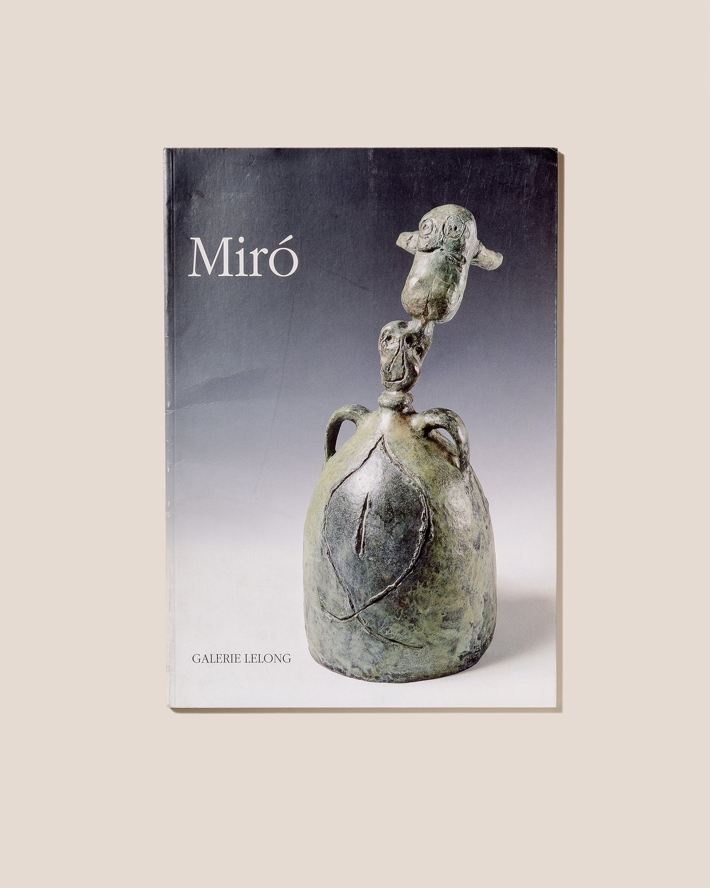 JOAN MIRÓ: CHASSEUR DE SIGNES DANS LE BRONZE, SUR LA FEUILLE - Jacques Dupin Book