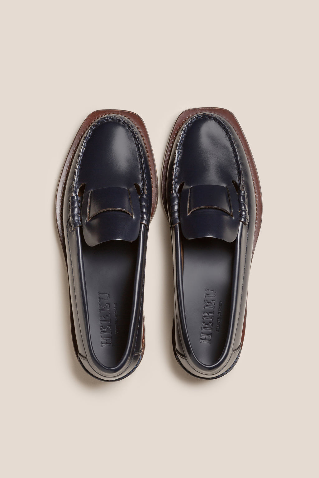 SINEU - Interlaced Detail Slip-On Loafer