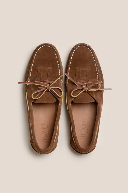 SALER NAUTIC SUEDE - Men's Lace-up Loafer