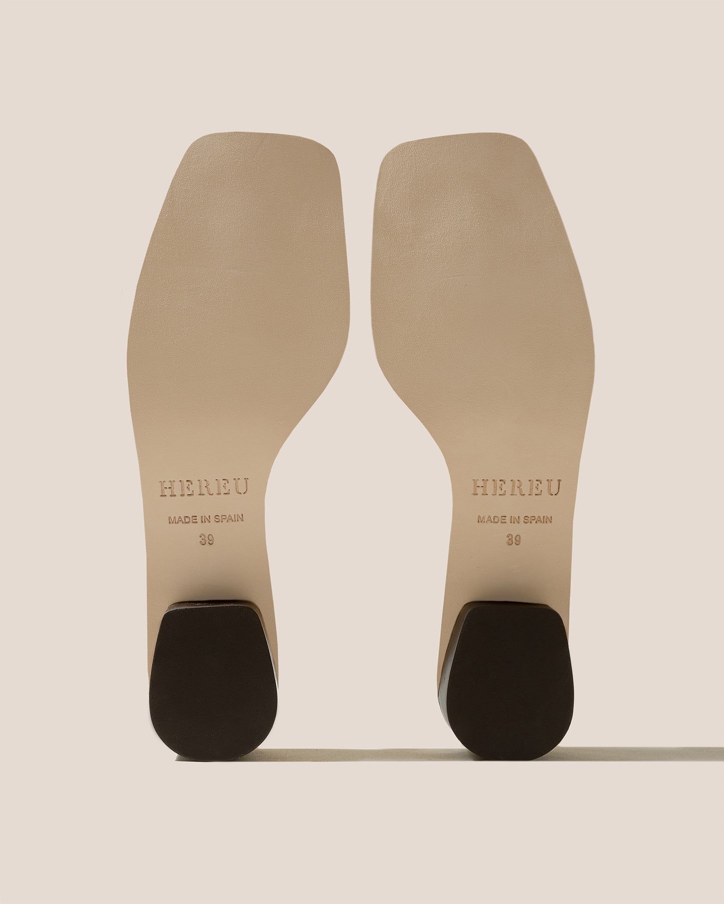 BENA HEELED - Interwoven Knotted T-bar Heeled Sandal