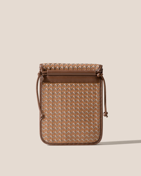 TERRA WOVEN - Square-Flat Crossbody Bag
