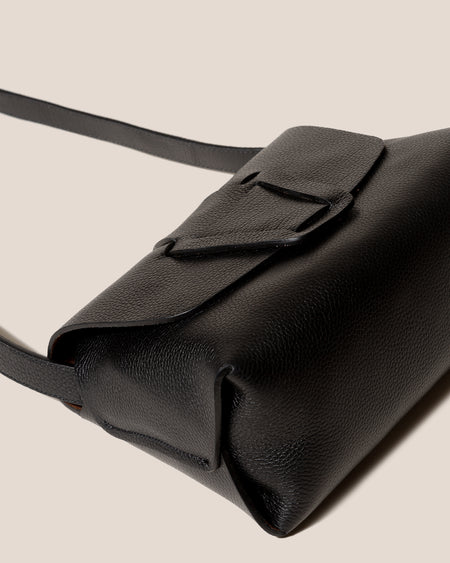 MABRA CROSSBODY GRAINY - Woven Detailed Crossbody Bag