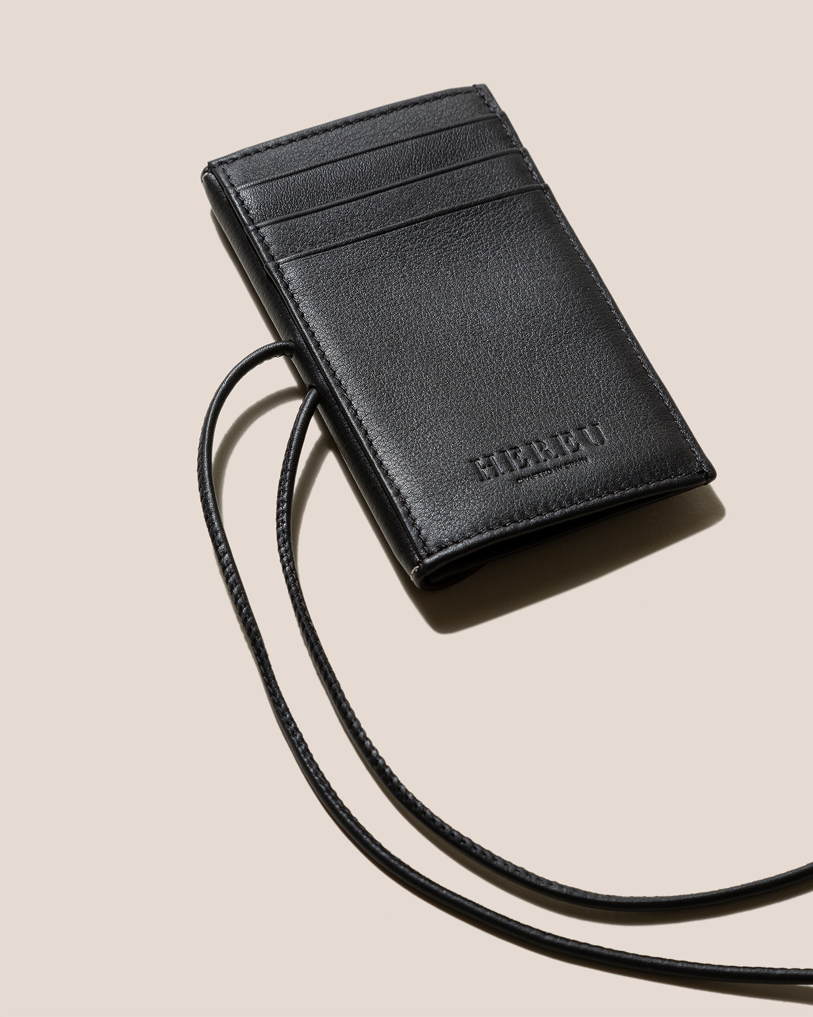 PENJAT - Leather Wallet with Strap