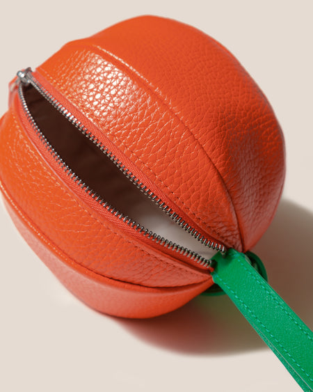 TARONJA PURSE - Orange-Shaped Leather Coin Purse