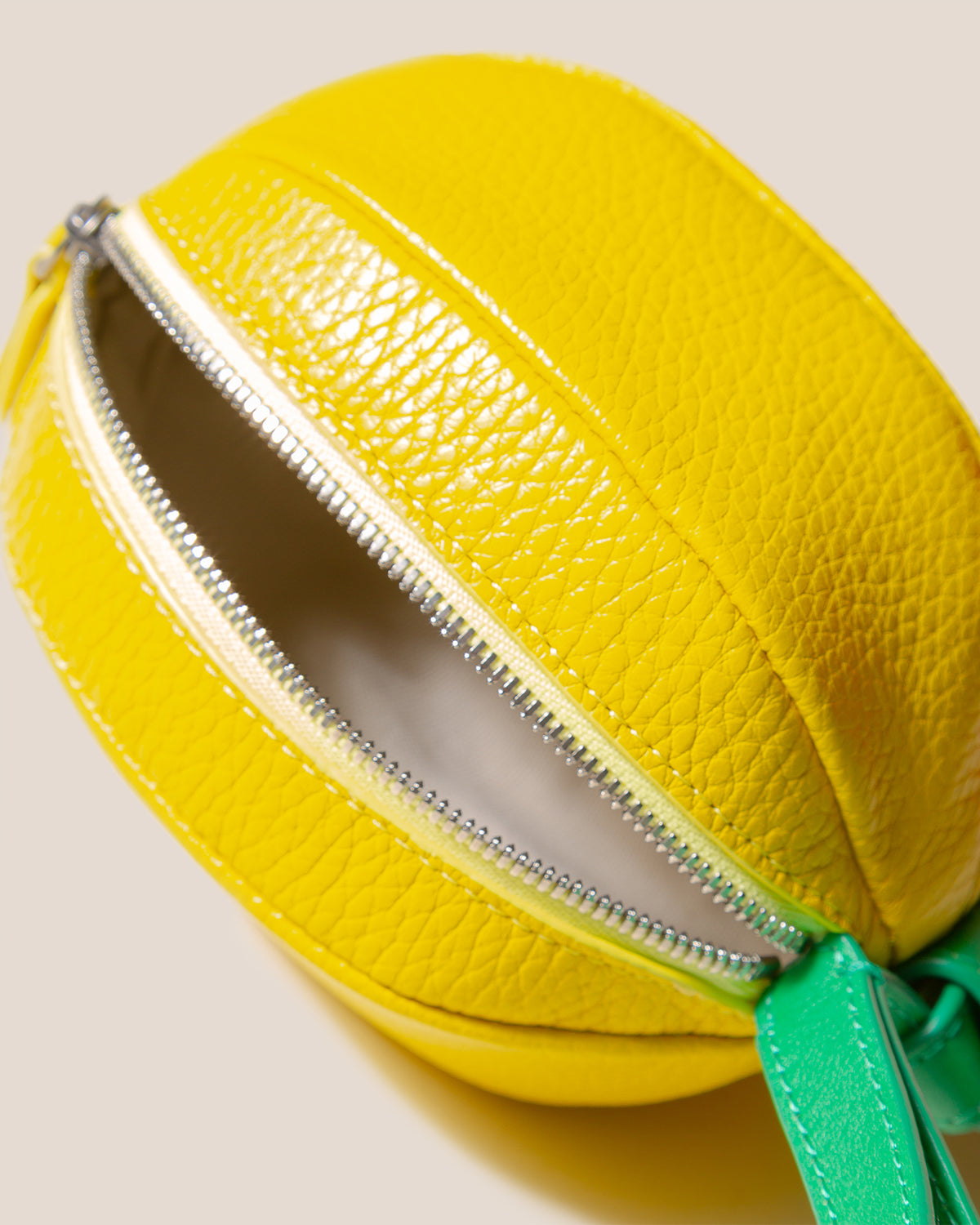 LLIMONA PURSE - Lemon-Shaped Leather Coin Purse – Hereu Studio