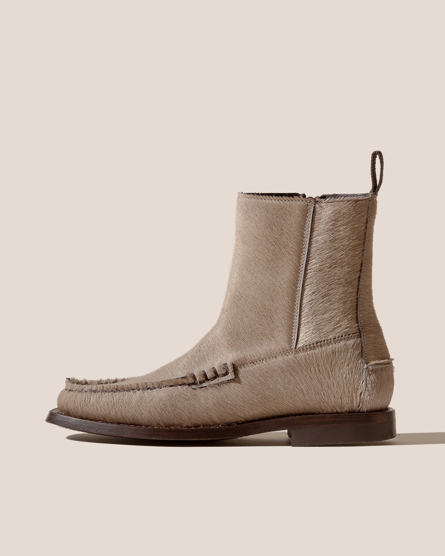 ANDREU CALF HAIR - Mid-Calf Zipped Boot