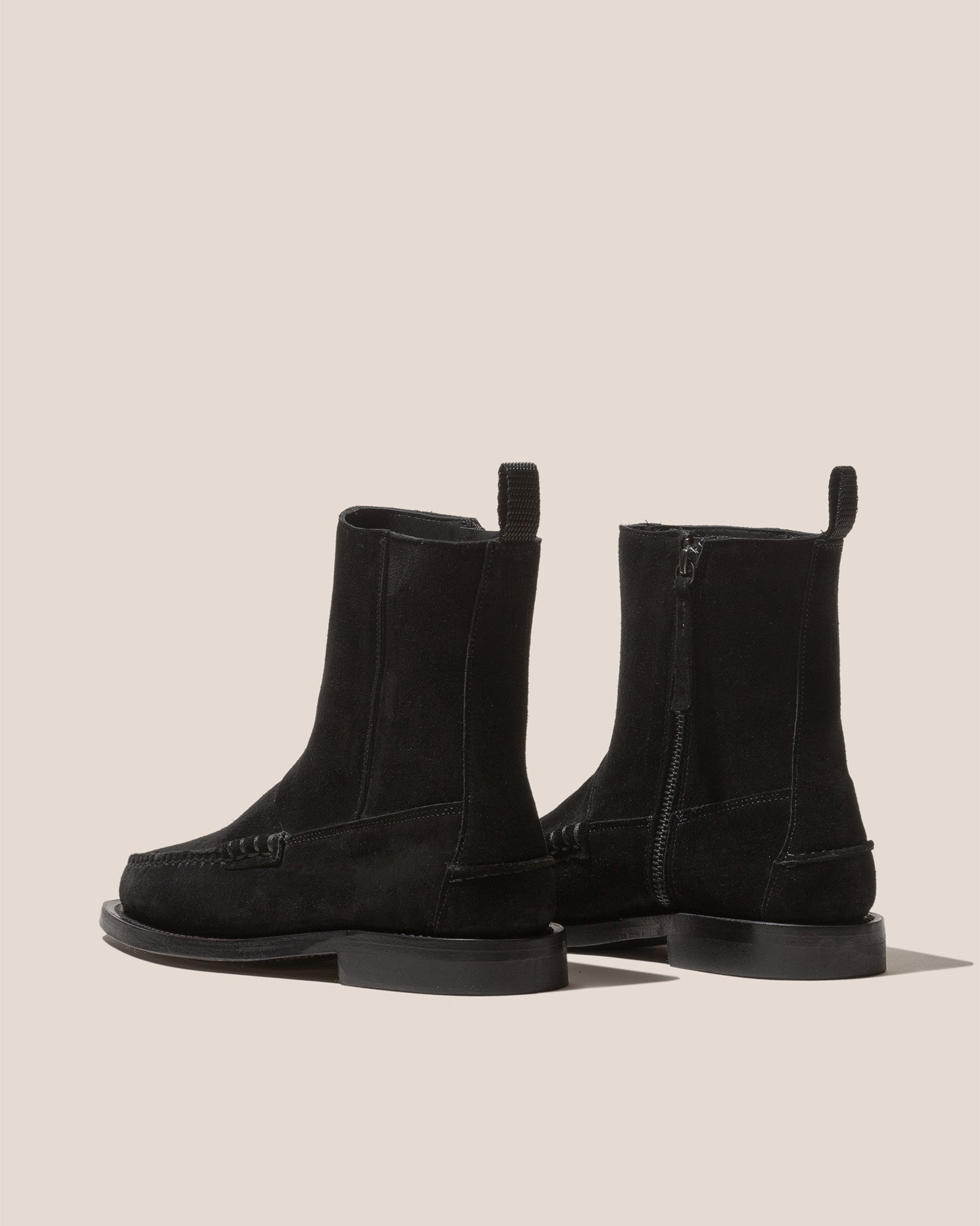 ANDREU SUEDE - Men's Low-calf Zipped Boot