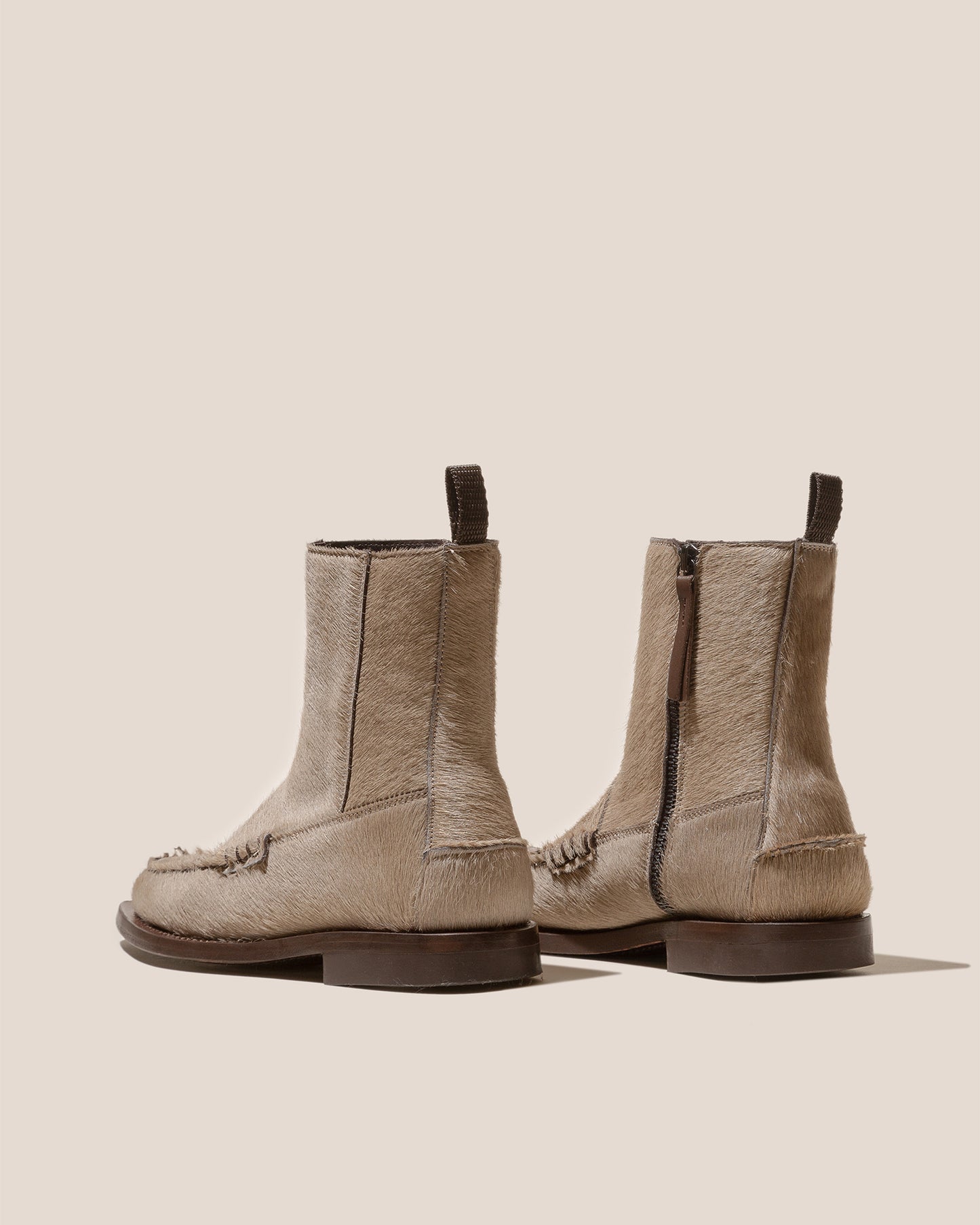 ANDREU CALF HAIR - Mid-Calf Zipped Boot