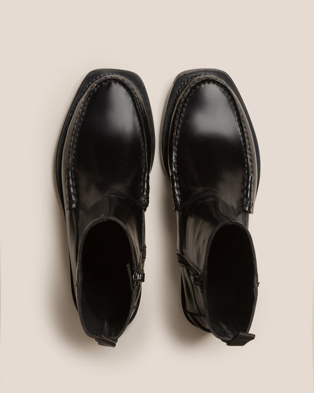 ANDREU - Low-calf Zipped Boot