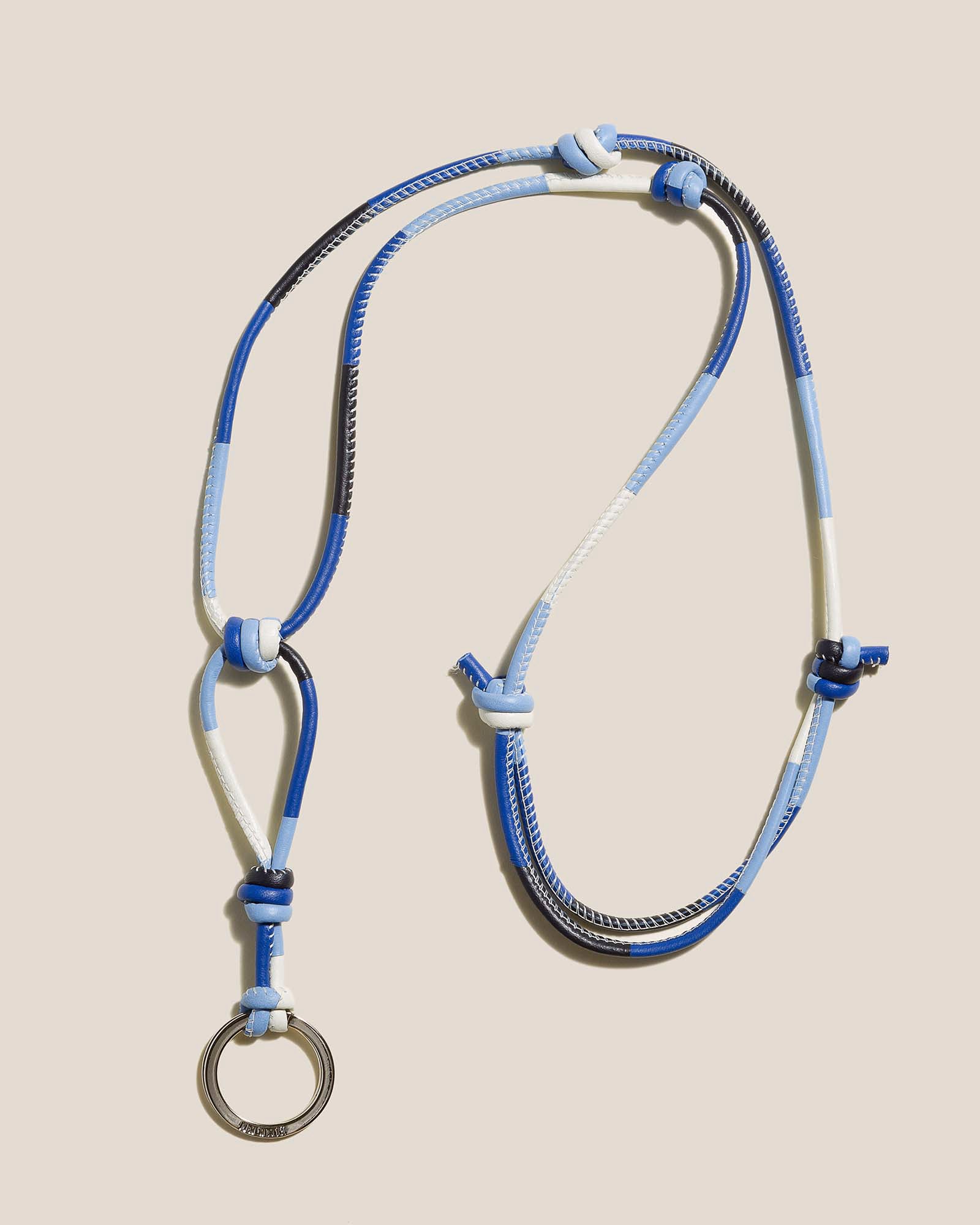 MAR KEYCHAIN - Hand-Knotted Patchwork Keychain