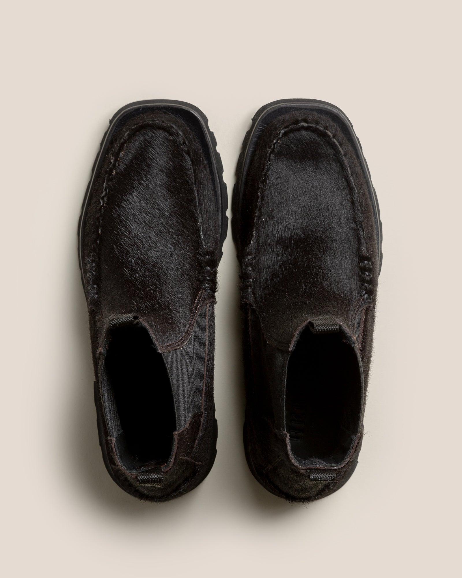 Black calf hair shoes online