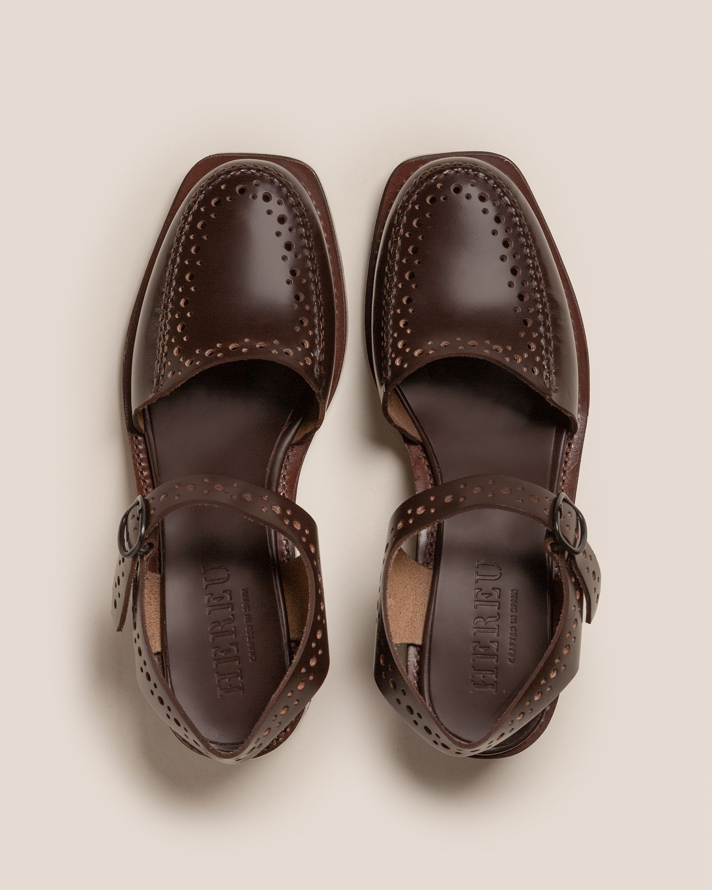 PICADA HEELED - Two Part Loafer Sandal