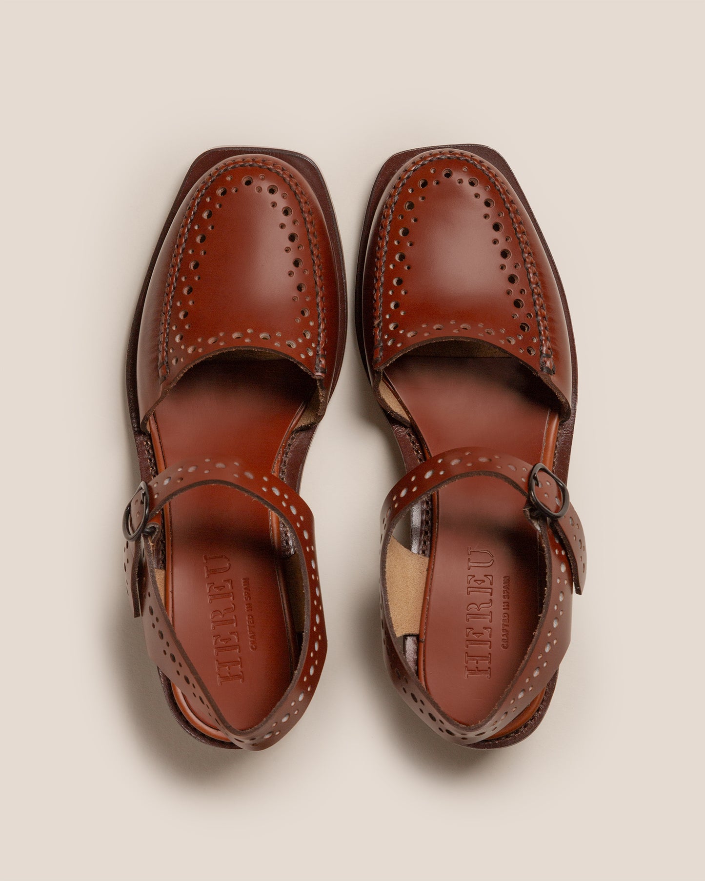 PICADA HEELED - Two Part Loafer Sandal