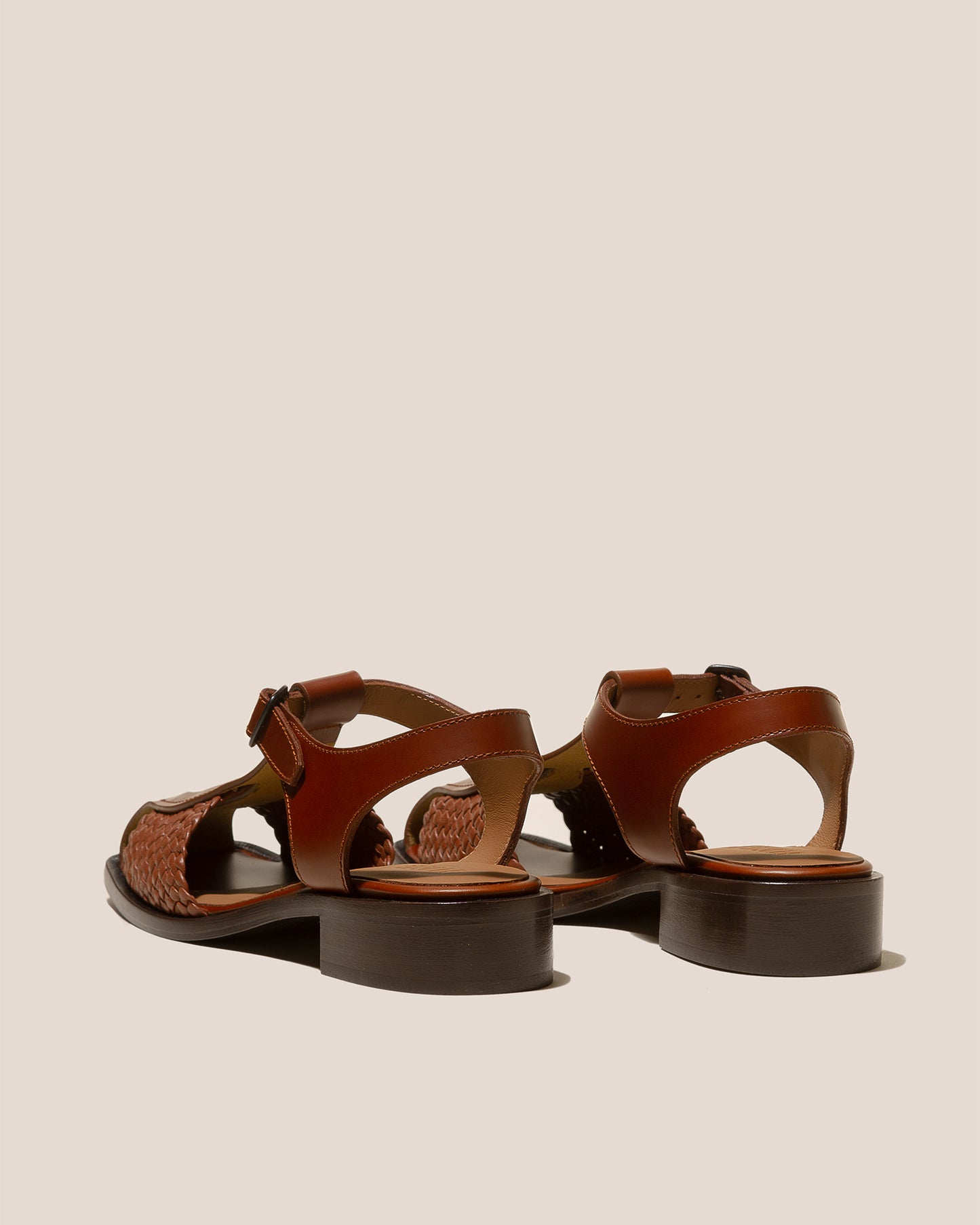 PASQUA - Woven Panel T-bar Sandal