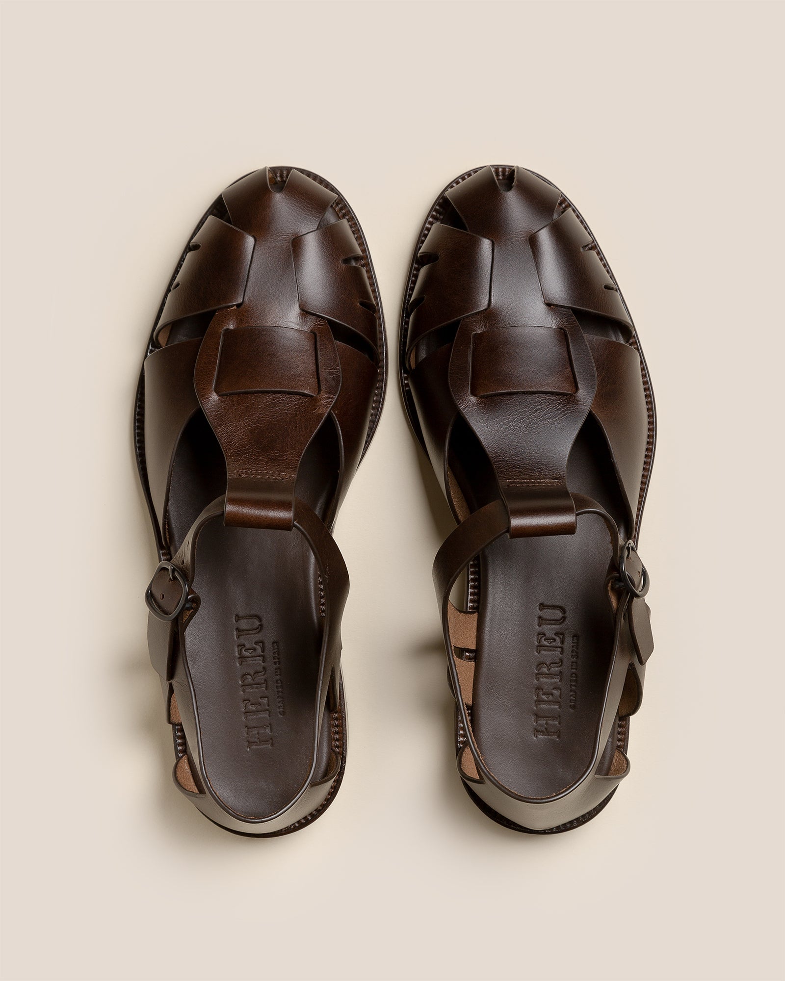 PESCA VEG TAN - Men's Fisherman Sandal