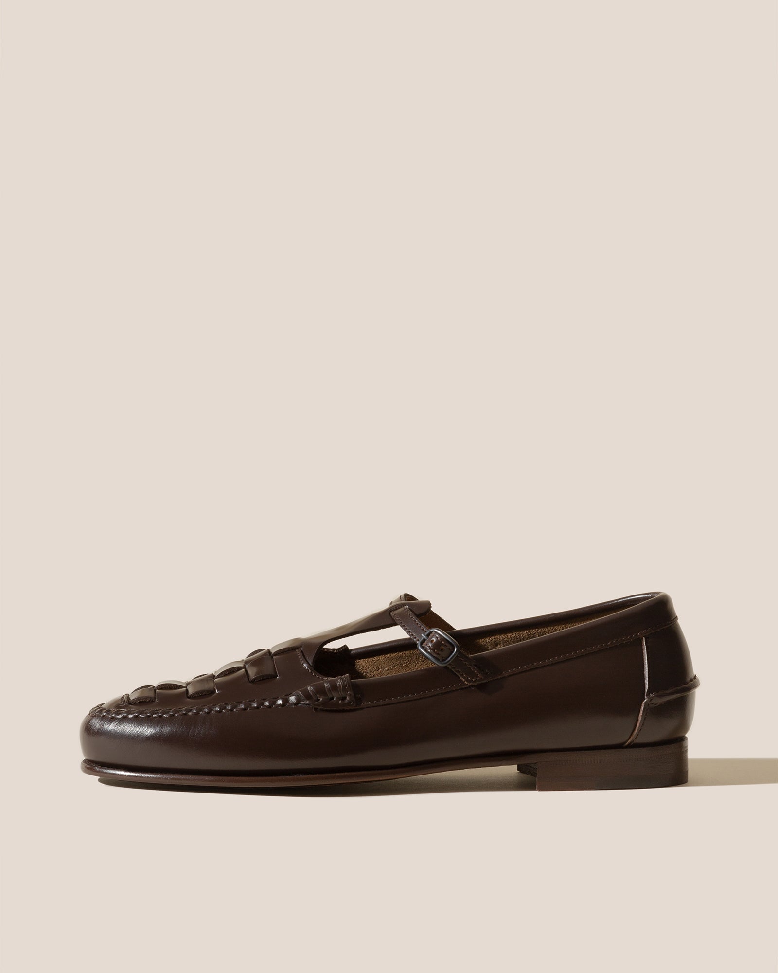 MAQUEDA - Interwoven T-Bar Loafer