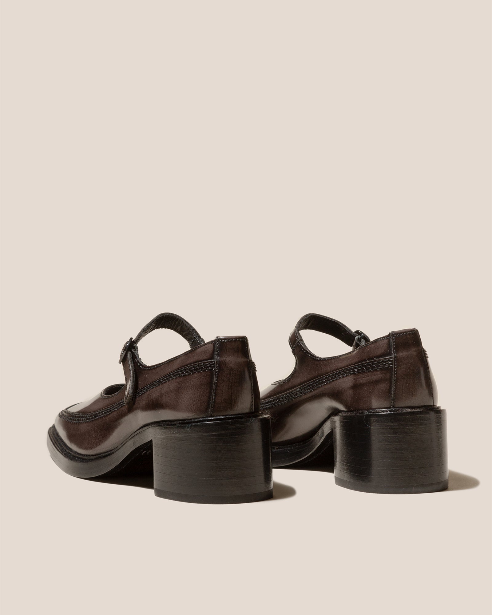 SIO HEELED - Brushed Mary Jane Loafer – Hereu Studio