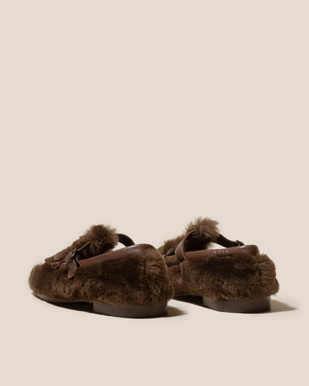 ALBER  SHEARLING - T-Bar Loafer