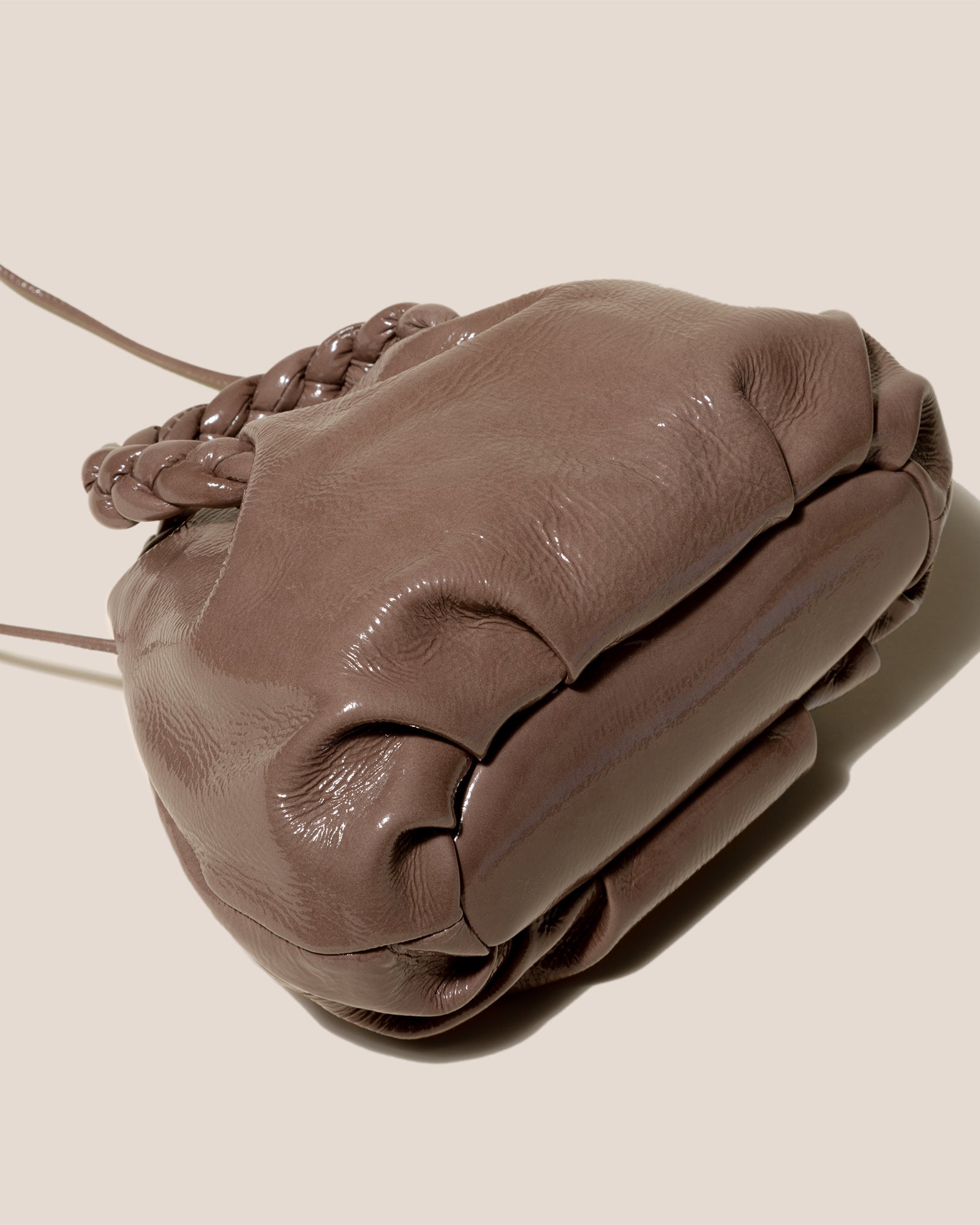 BOMBON M - Plaited-handle Leather Crossbody Bag – Hereu Studio
