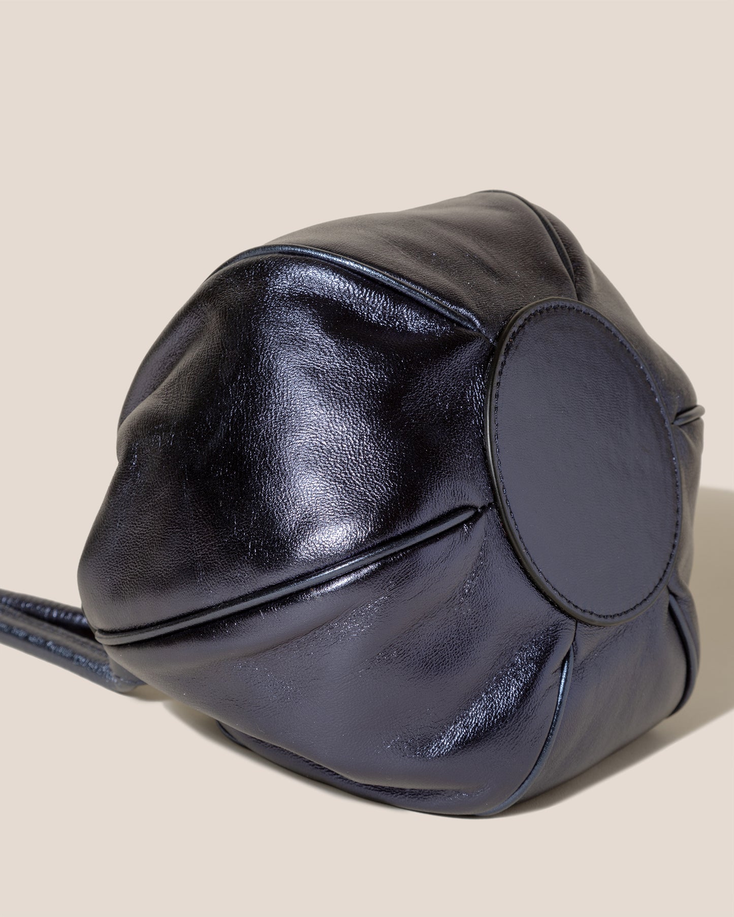 GLOBUL MINI METALLIC - Balloon-Shaped Crossbody Bag