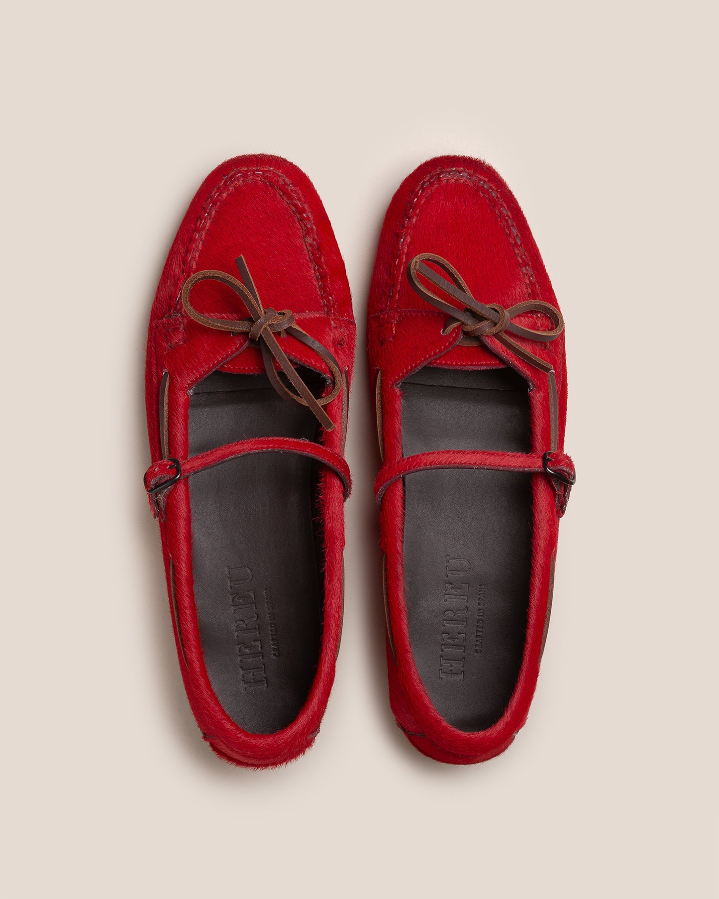 LOREA CALF HAIR - Mary Jane Loafer