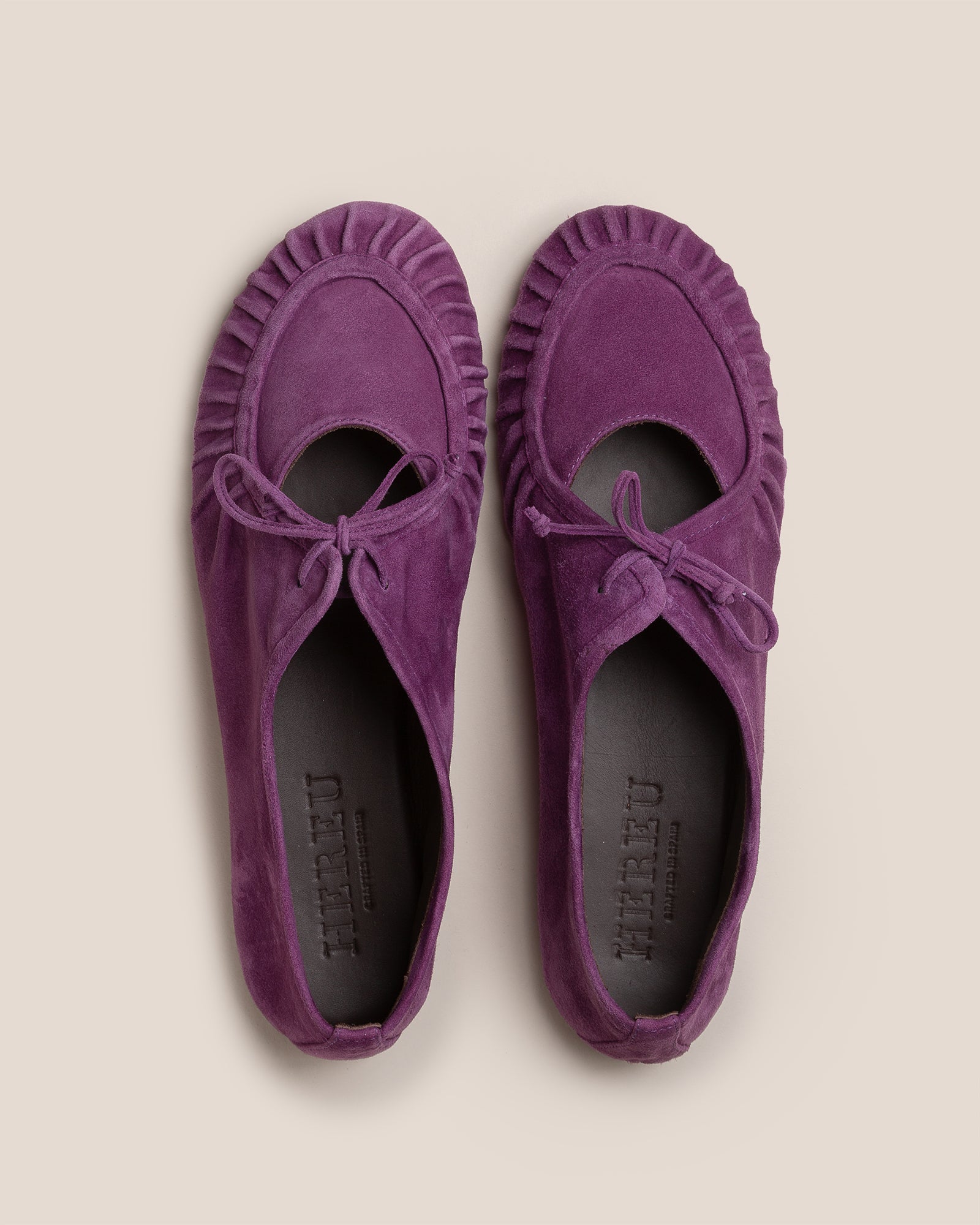【HEREU】TILLA SUEDE Deconstructed Suede Babouche TILLA SUEDE - Deconstructed Suede Babouche – Hereu Studio