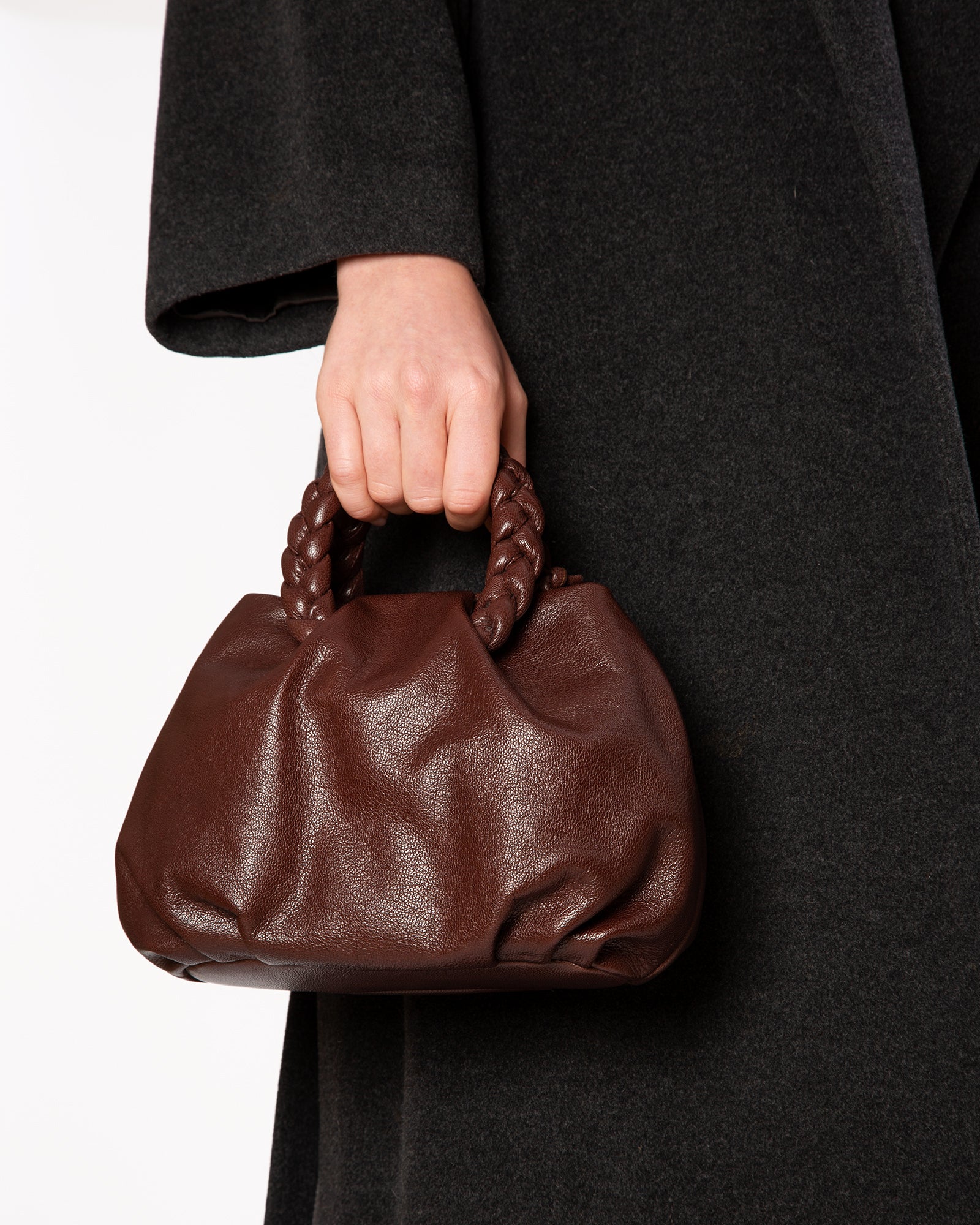 Miu Miu Top-Handle Crossbody Bag in Brown Leather — UFO No More