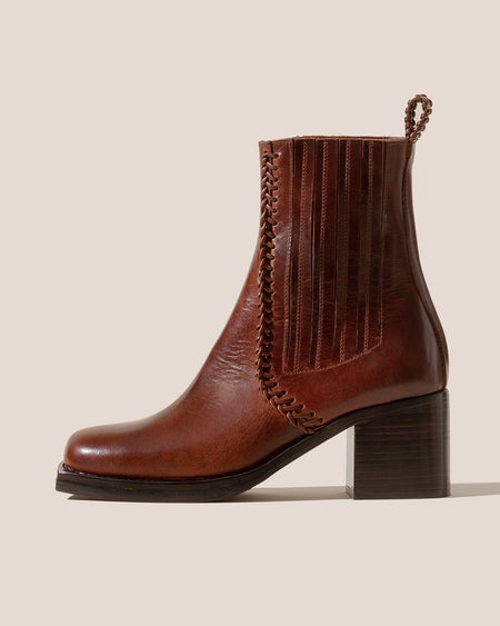 GALIDA VEG-TAN - Heeled Chelsea Boot