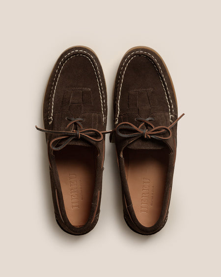 SALER NAUTIC SUEDE - Men's Lace-up Loafer