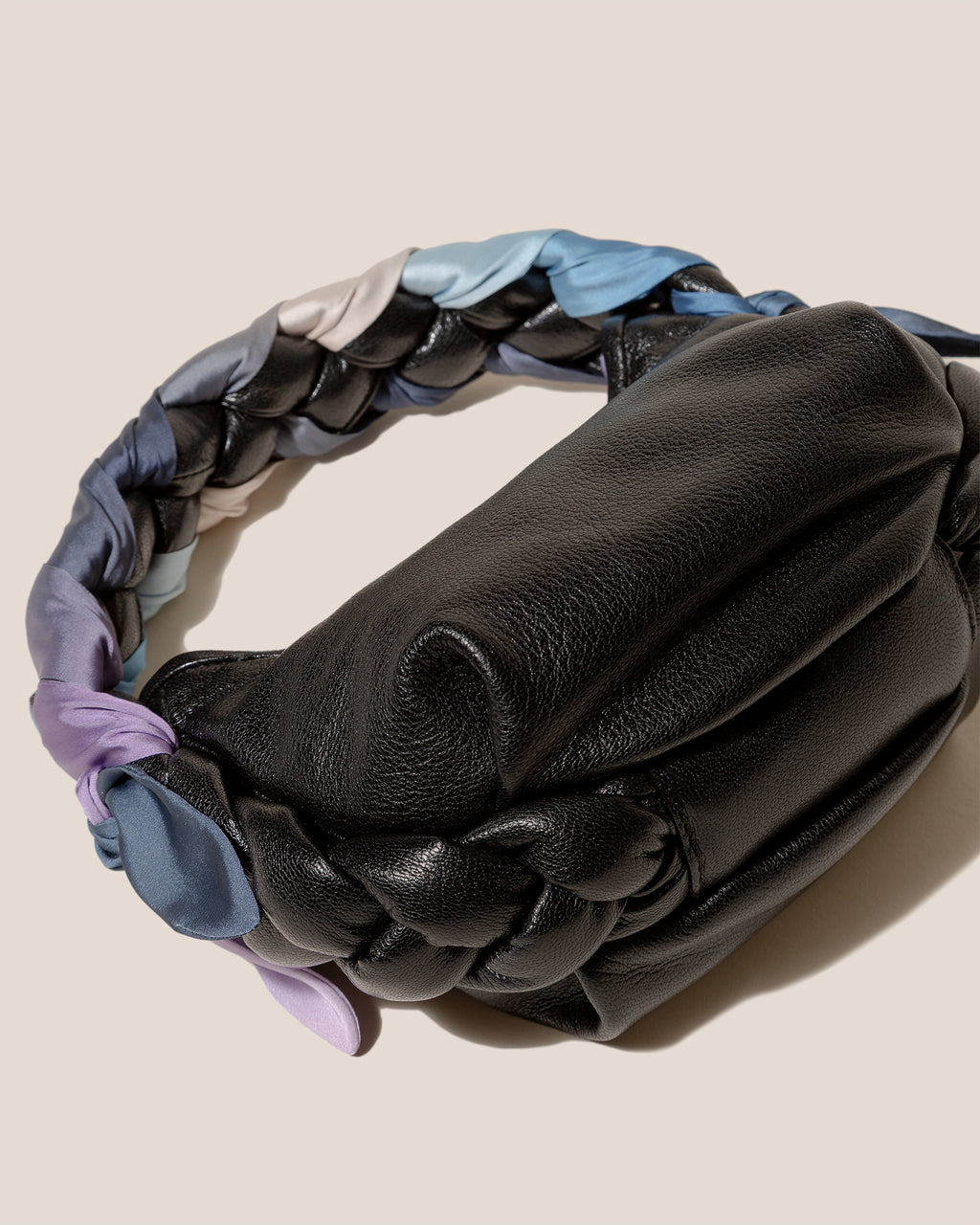 ESPIGA MINI FOULARD - Braided Detail Crossbody Bag