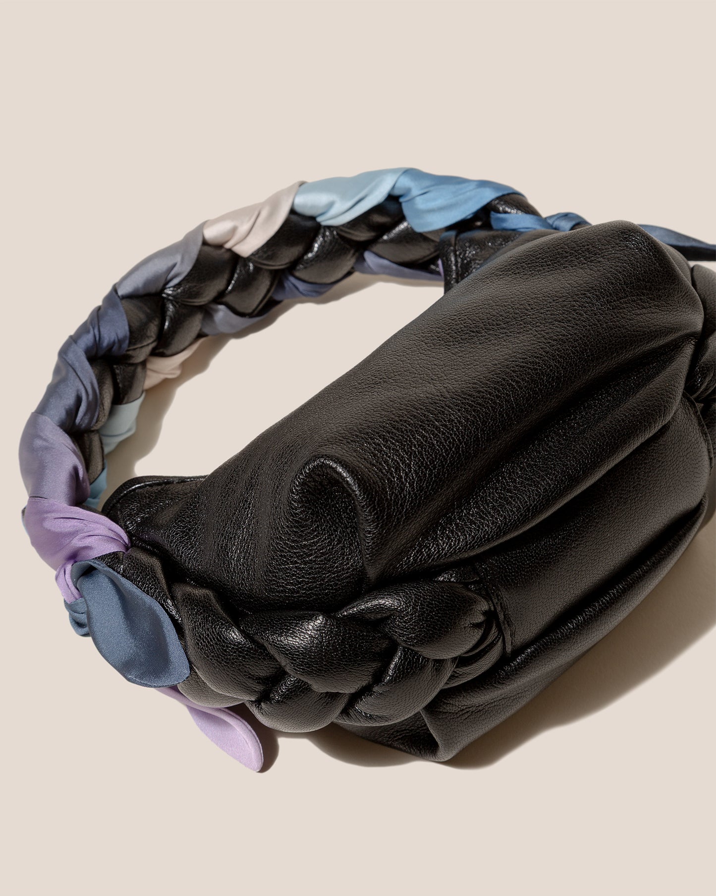 ESPIGA MINI FOULARD - Braided Detail Crossbody Bag