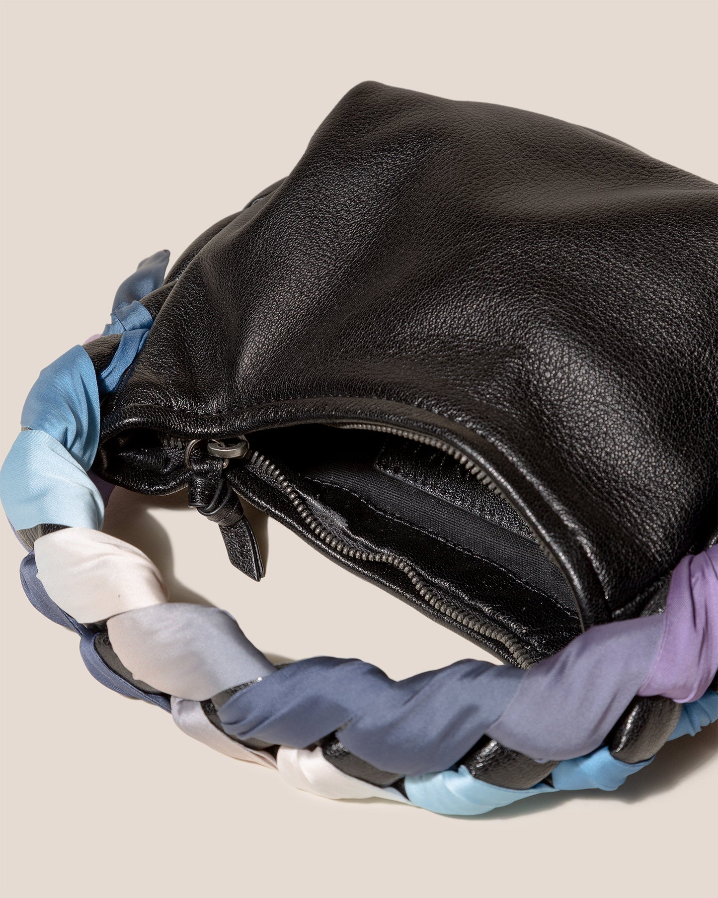 ESPIGA MINI FOULARD - Braided Detail Crossbody Bag