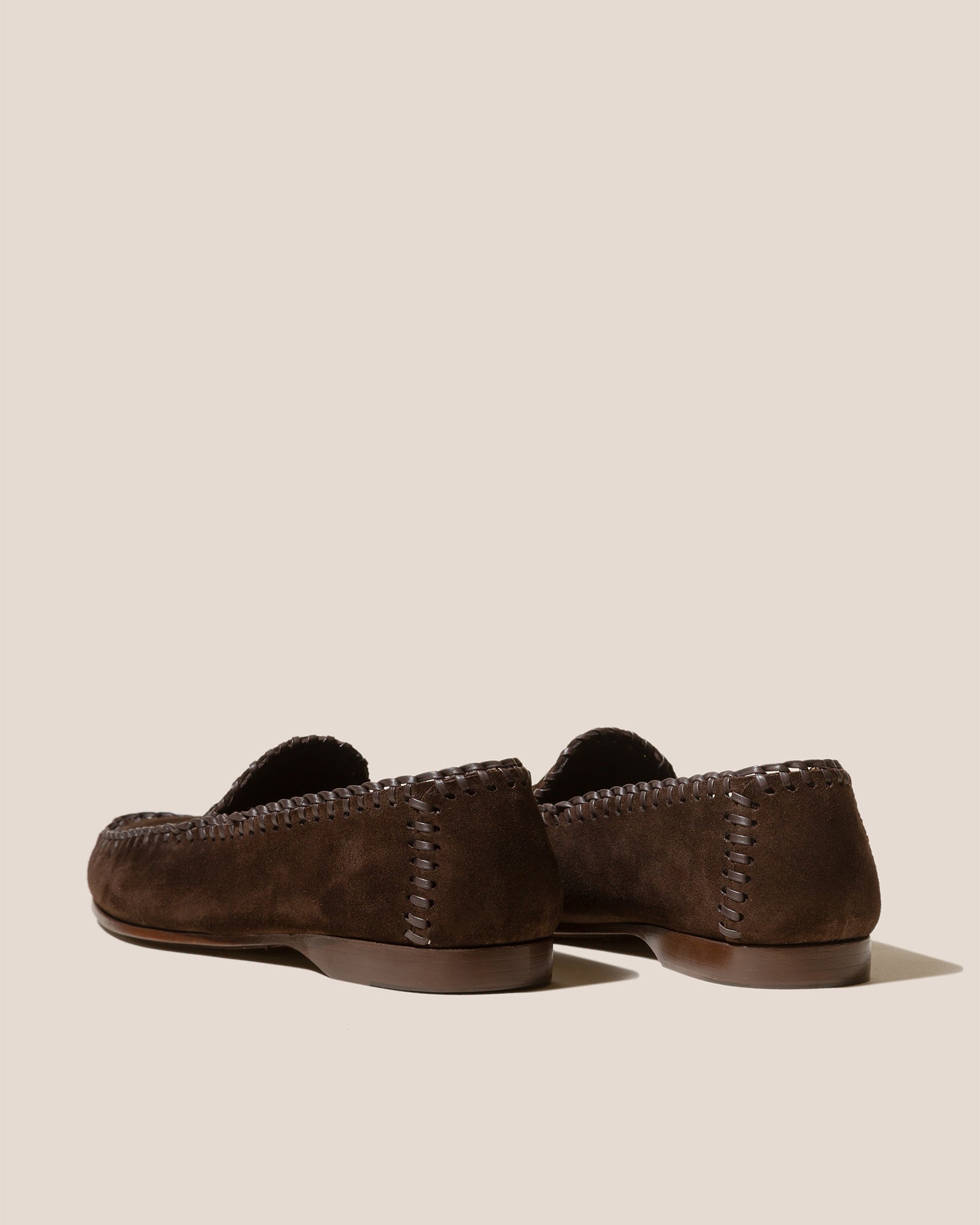 SASTRE SUEDE - Men's Braided Seams Slip-on Loafer – Hereu Studio