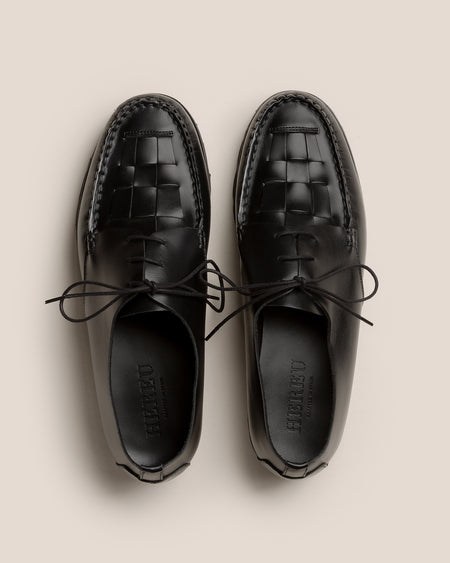 COLOM SPORT VEG TAN - Men's Interwoven Detail Lace-up Loafer