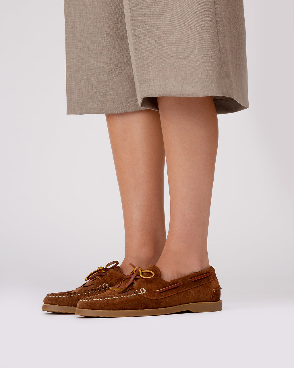 SALER NAUTIC SUEDE - Men's Lace-up Loafer
