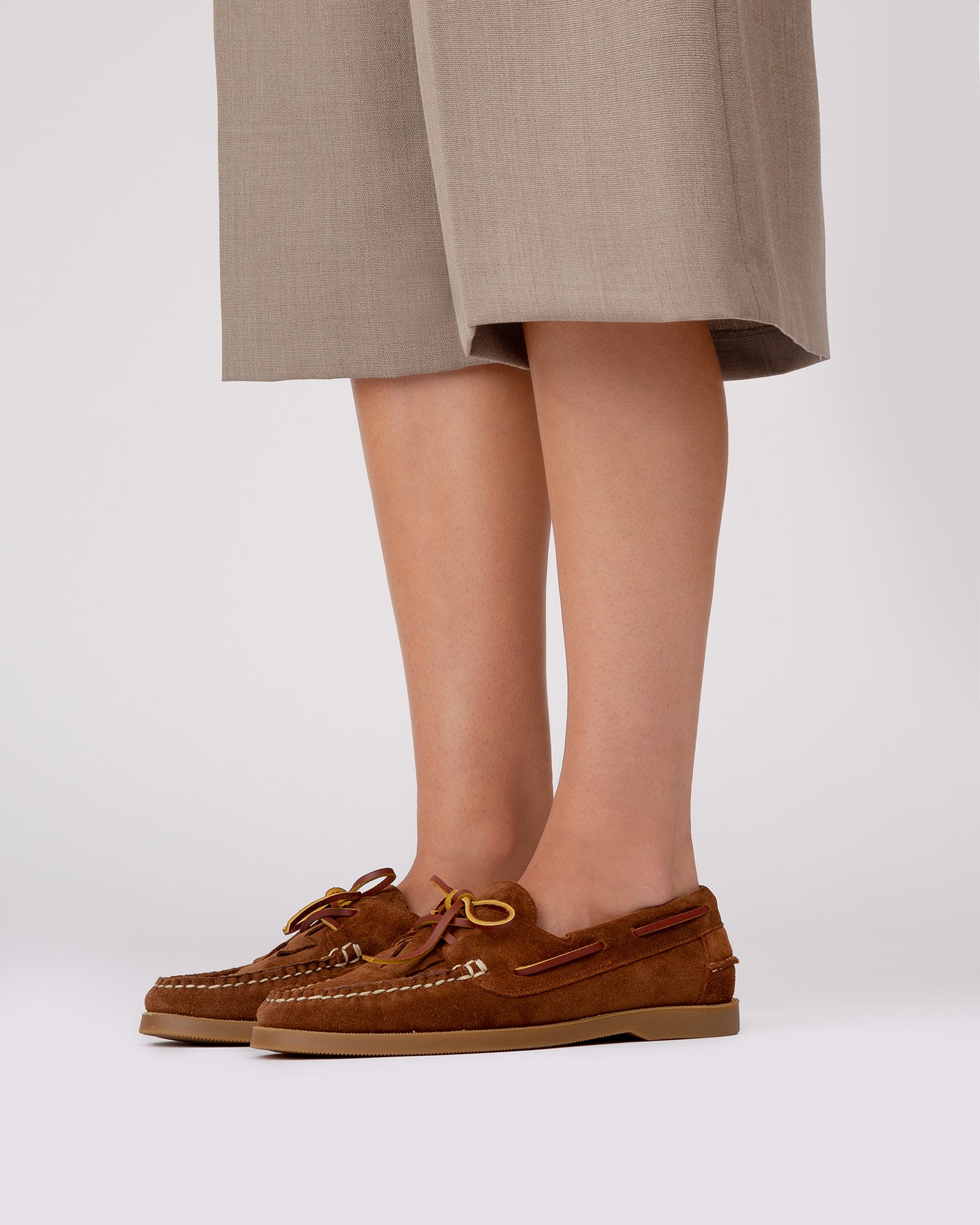 SALER NAUTIC SUEDE - Men's Lace-up Loafer